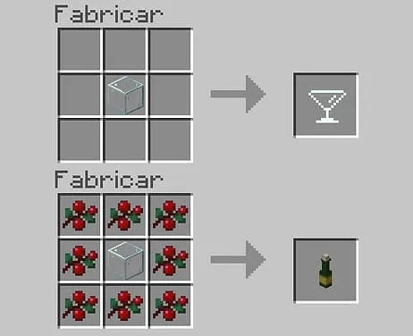 Крафт бокала и бутылки