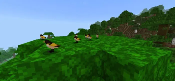 Птички на дереве