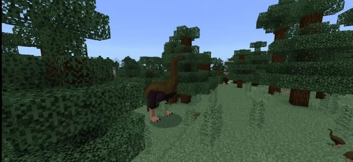 Животное с длинной шеей