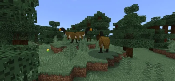 Динозавры в лесу