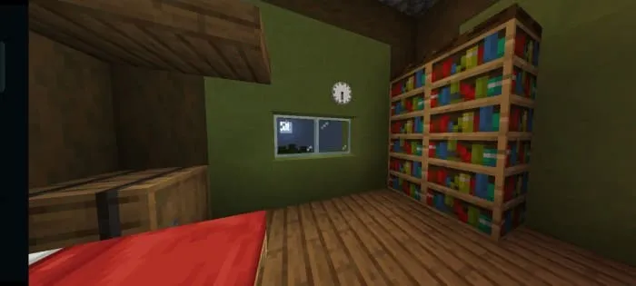 Часы весят на стене