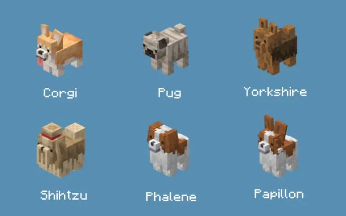 Новые тексутры длоя волков два