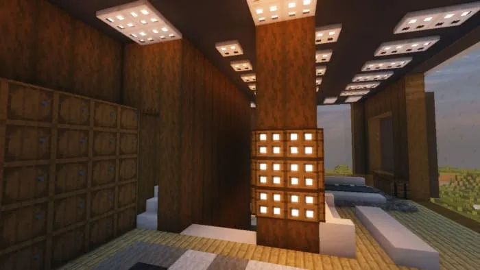 Освещение виллы