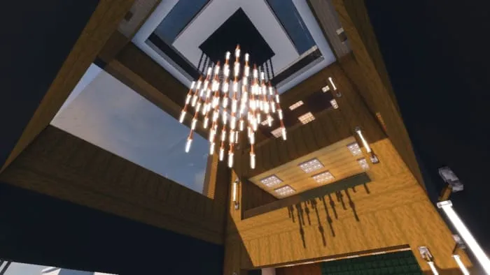 Люстра виллы