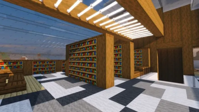 Библиотека виллы