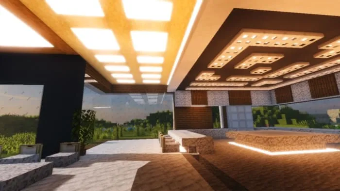 Общий вид гостиной