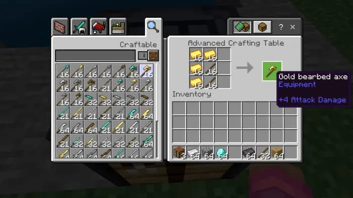 Крафт боевого топора