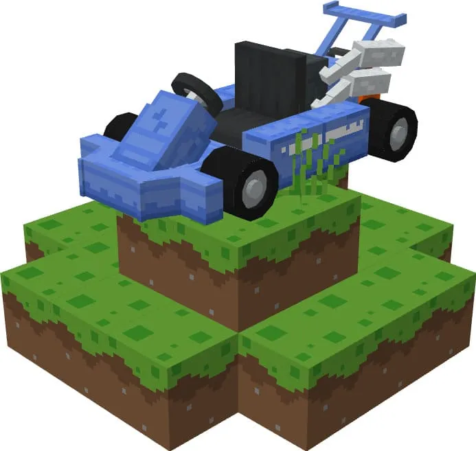 Синий картинг