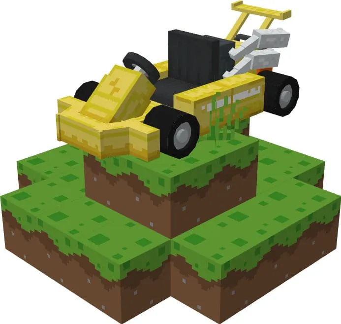 Желтый картинг