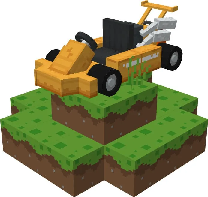 Оранжевый картинг