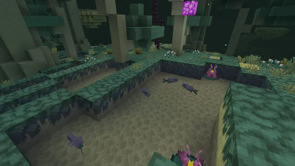 Разноцветная рыбка