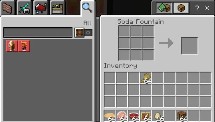 Газировка в книге рецептов