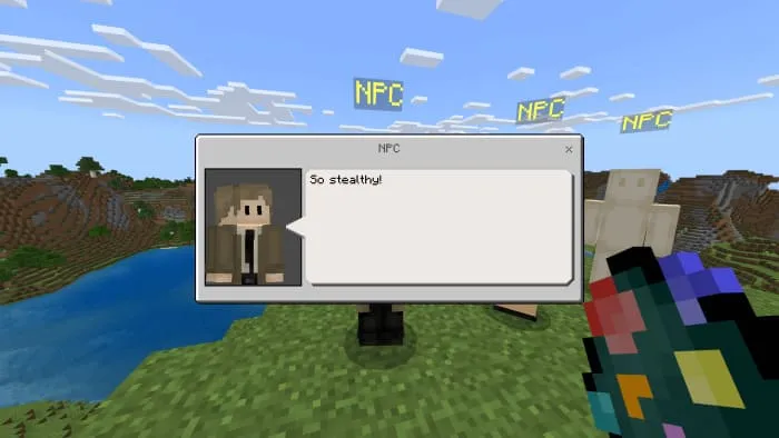 Общение с нпс