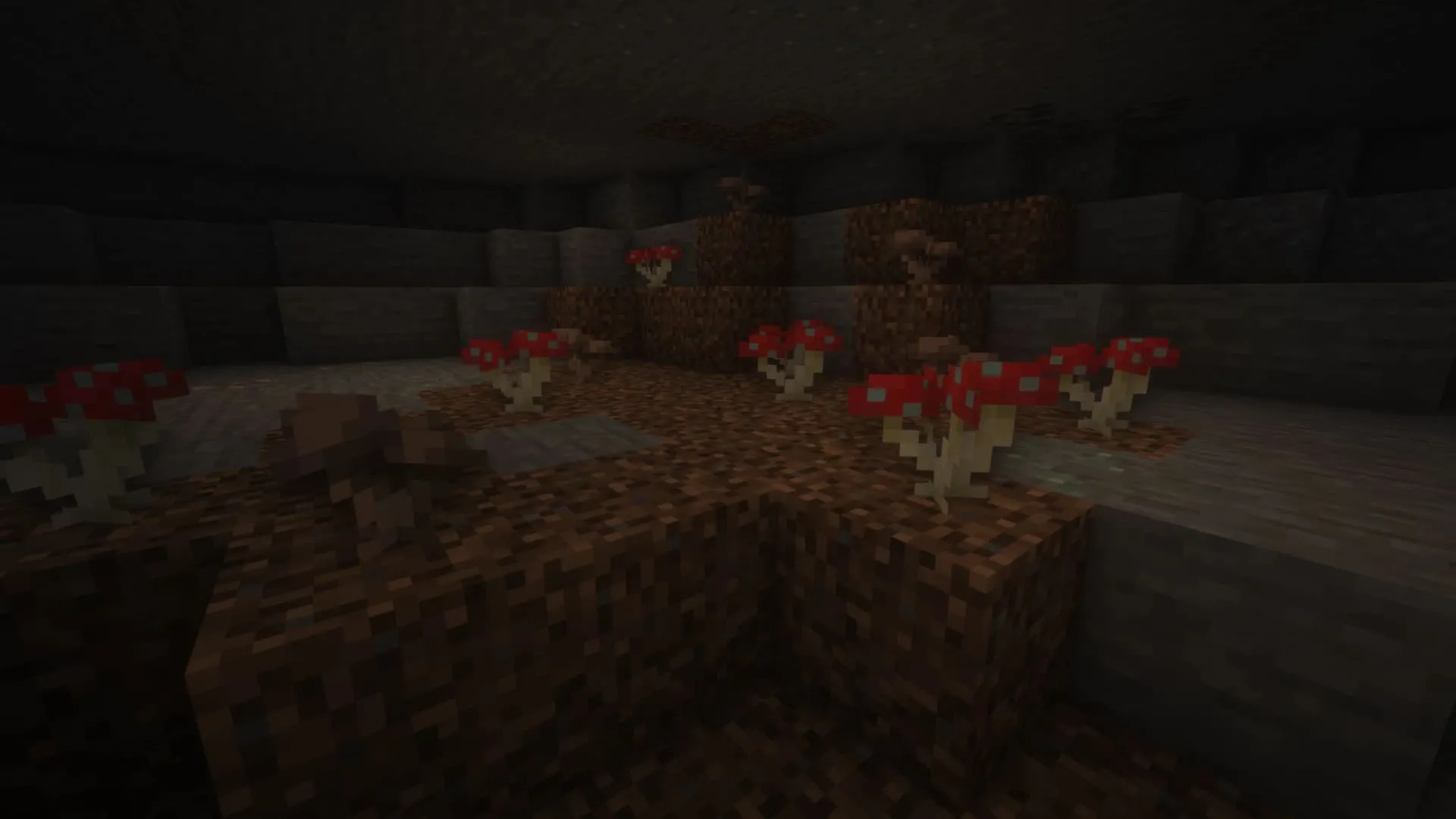 Грибы в нижнем мире