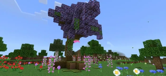 Вид магического дерева