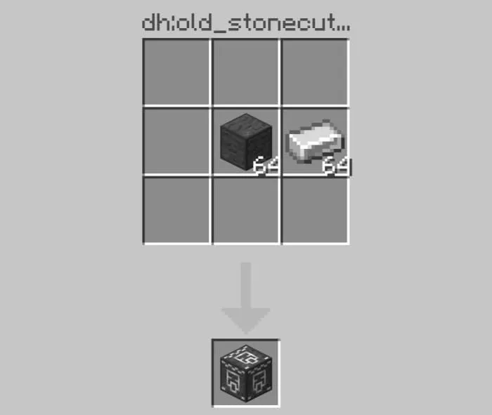 Крафт блока с узорами