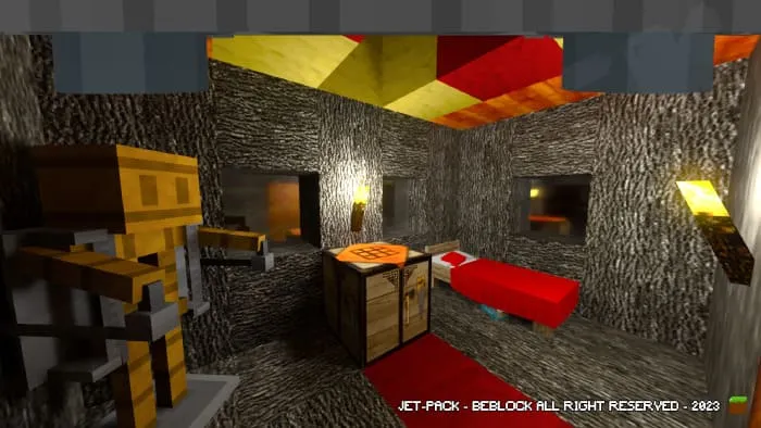 Джетпак на маникене