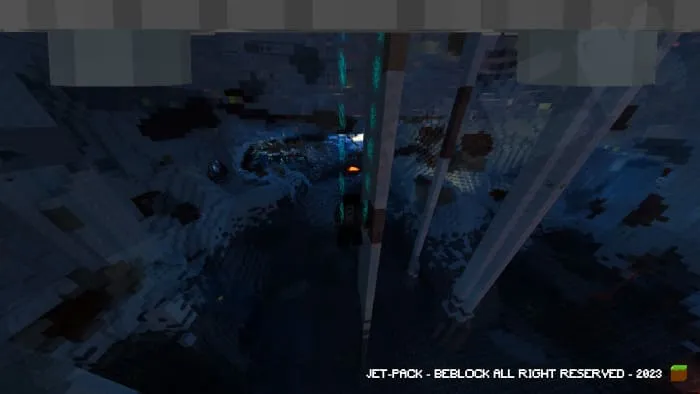 Игрок летит ночью