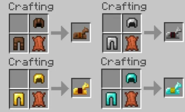 Крафт брони для лошади