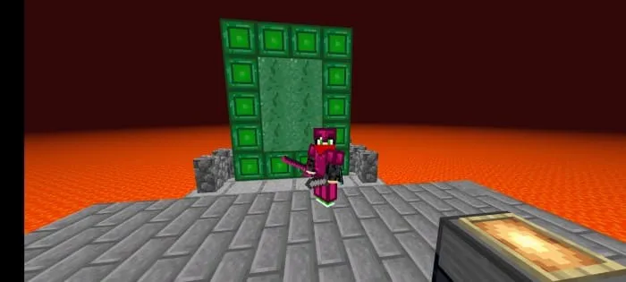 зеленый портал