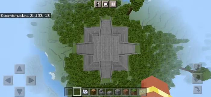 Вид храма сверху