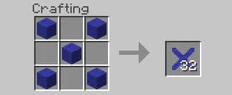 Крафт синего локатора