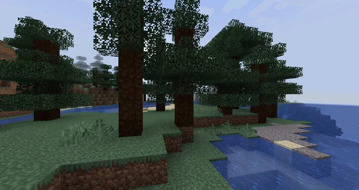 Новая тескстура леса