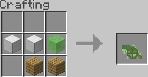 Крафт пушки из слизи