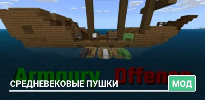 Мод: Средневековые пушки