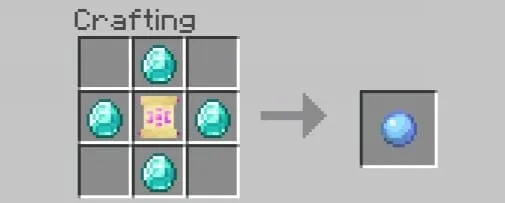 Крафт алмазной сферы