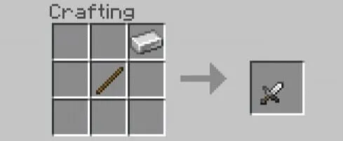 Крафт кинжала