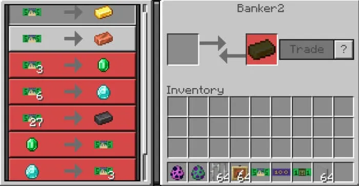 Предметы банкира