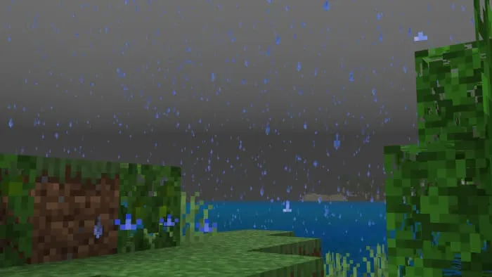 Новые частицы дождя