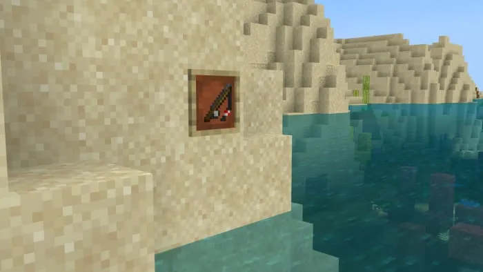 Поплавок на иконке удочки