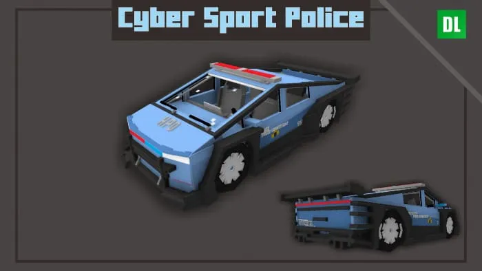 Полицейский кибертрак