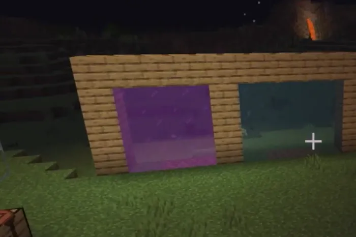 Светящееся стекло в игре