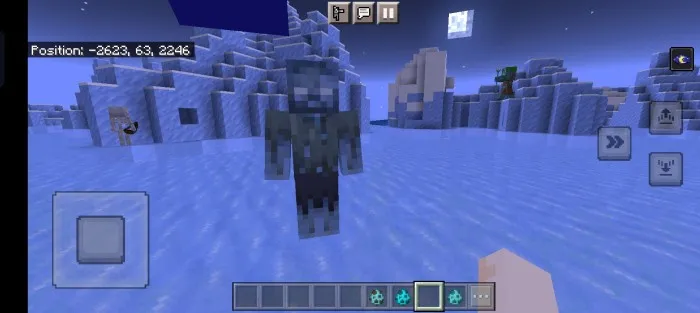 Вид замороженного кадавра