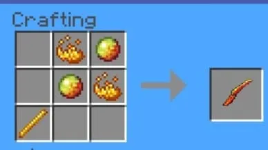 Крафт пылающего ножа