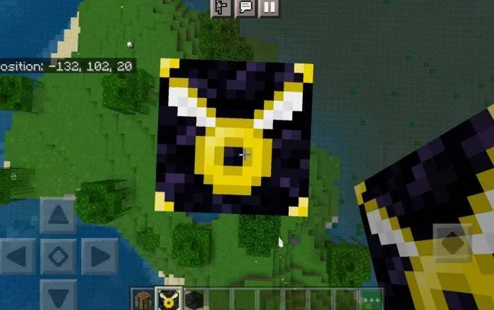 Игрок разместил блок