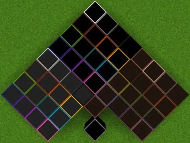 Блоки после установки текстур