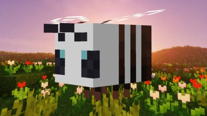 Пчела альбинос