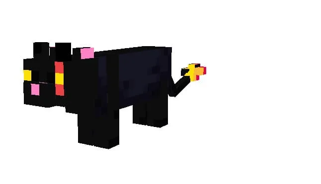 Вид кота нижнего мира