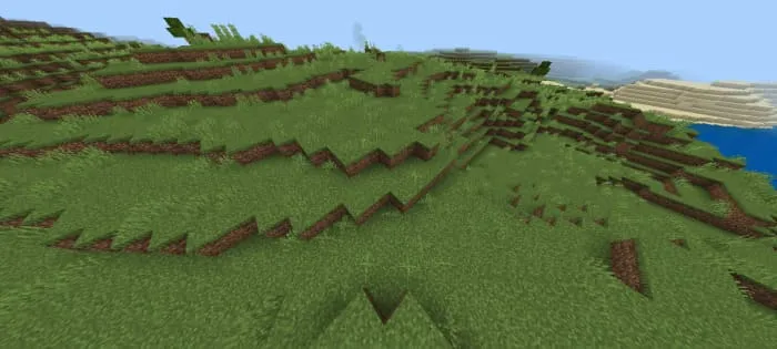 Трава в равнинах