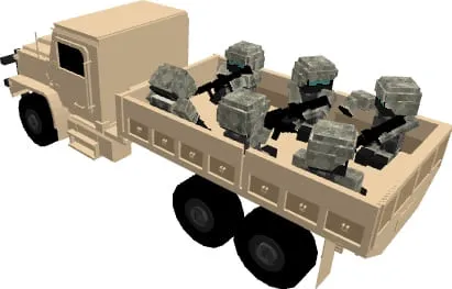 Вид грузовика