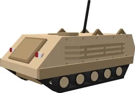 Вид бронетранспортера