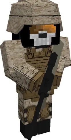 Морской пехотинец с aug