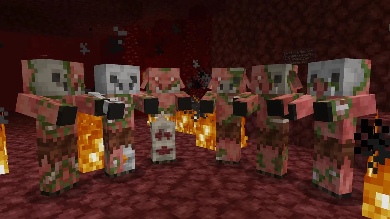 Зомби пиглины