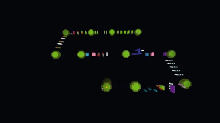 Вид карты сверху