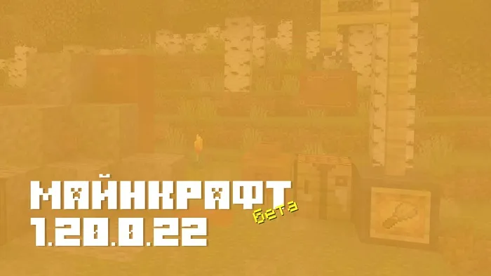 Майнкрафт ПЕ 1.20.0.22 [Бета версия]