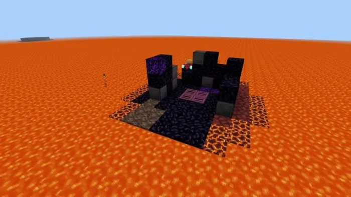 Остров с обсидианом